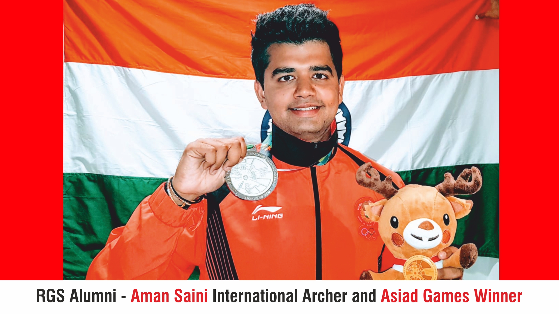 Aman Saini Asiad Games Winner Richmondd Global School Delhi